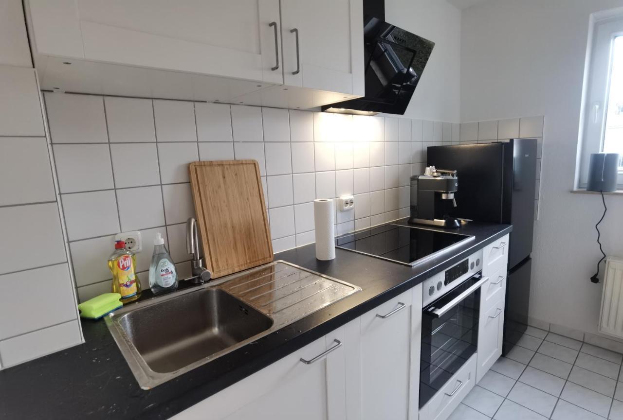 Arbeitsplatz, Balkon, Tiefgarage Naehe Neue Messe Apartment Лайпциг Екстериор снимка