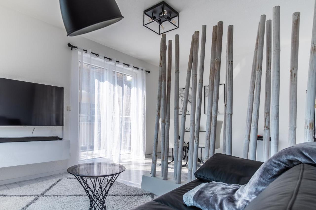 Arbeitsplatz, Balkon, Tiefgarage Naehe Neue Messe Apartment Лайпциг Екстериор снимка